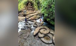 Beji Griya Waterfall น้ำตกงูสุดลึกลับแห่งบาหลี เห็นภาพแล้วขนลุก!