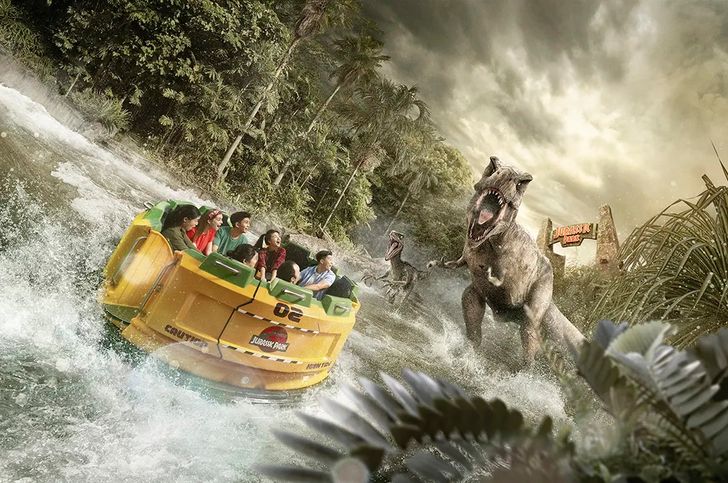 Jurassic Park Rapids Adventure - Universal Studios Singapore