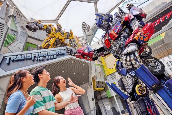 TRANSFORMER The ride: The Ultimate 3D Battle - Universal Studios Singapore