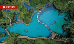 ป่าต้นน้ำบ้านน้ำราด บลูลากูนเมืองสุราษฎร์ฯ แหล่งน้ำใสธรรมชาติที่ซ่อนอยู่กลางแมกไม้