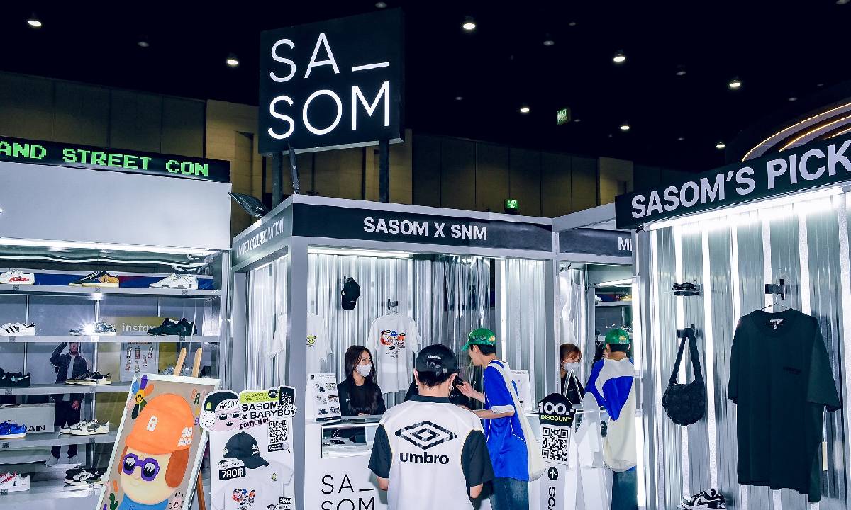 SASOM แท็กทีมคนดังสายแฟฯ เช็คอินในงาน “Thaliand Street Con 2023”