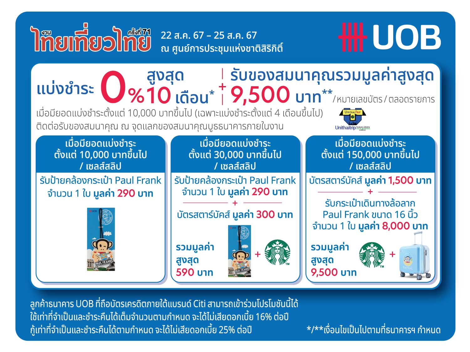 โปรโมชั่น ไทยเที่ยวไทย ไทยเที่ยวนอก