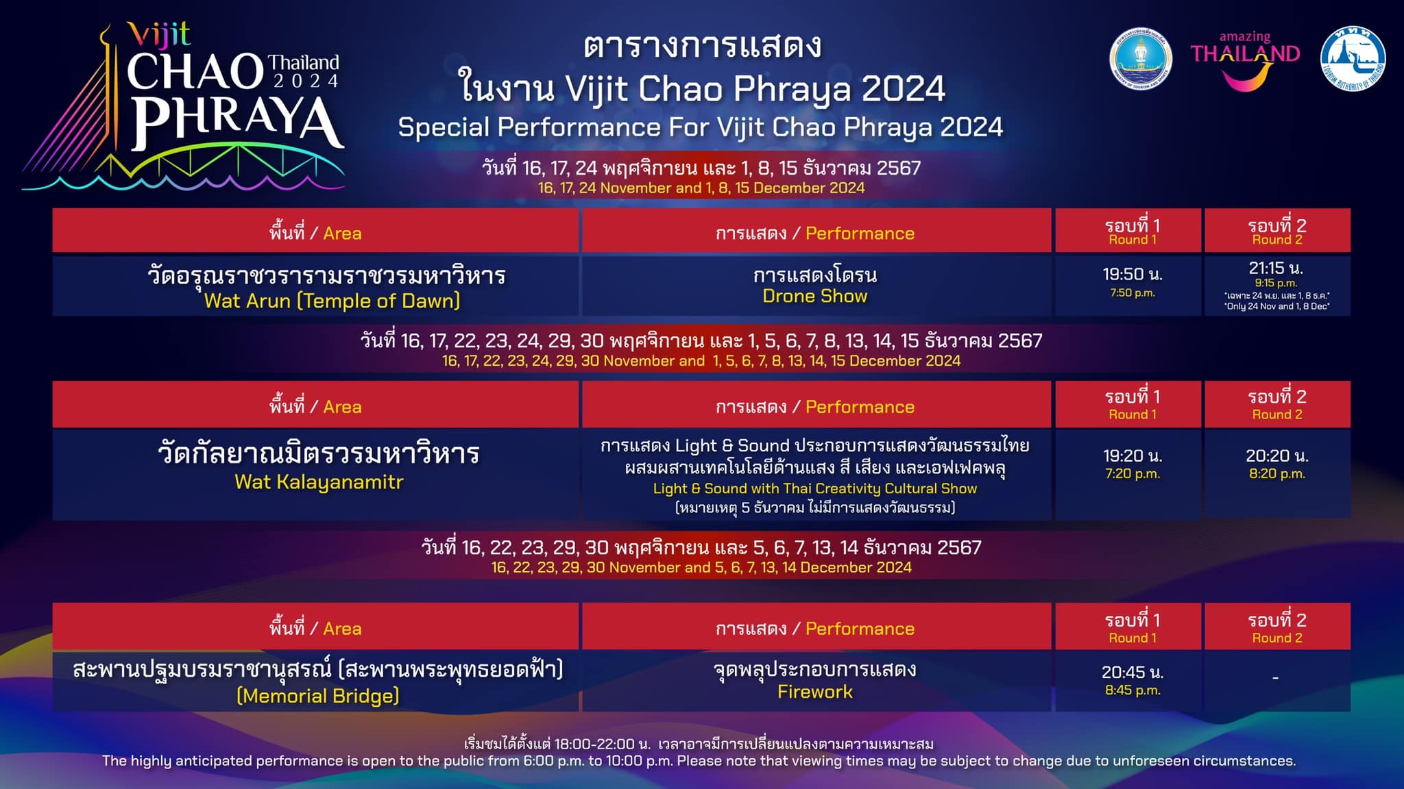 VIJIT CHAO PHRAYA 2024