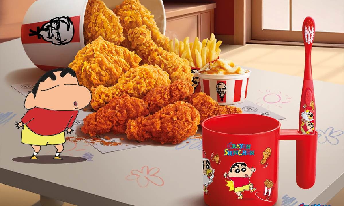 KFC x ชินจัง จับมือต้อนรับวันเด็กแห่งชาติ!  แจกฟรี “เซ็ตแก้วแปรงฟันชินจัง” สุดเอ็กคลูซีฟเฉพาะที่ร้าน