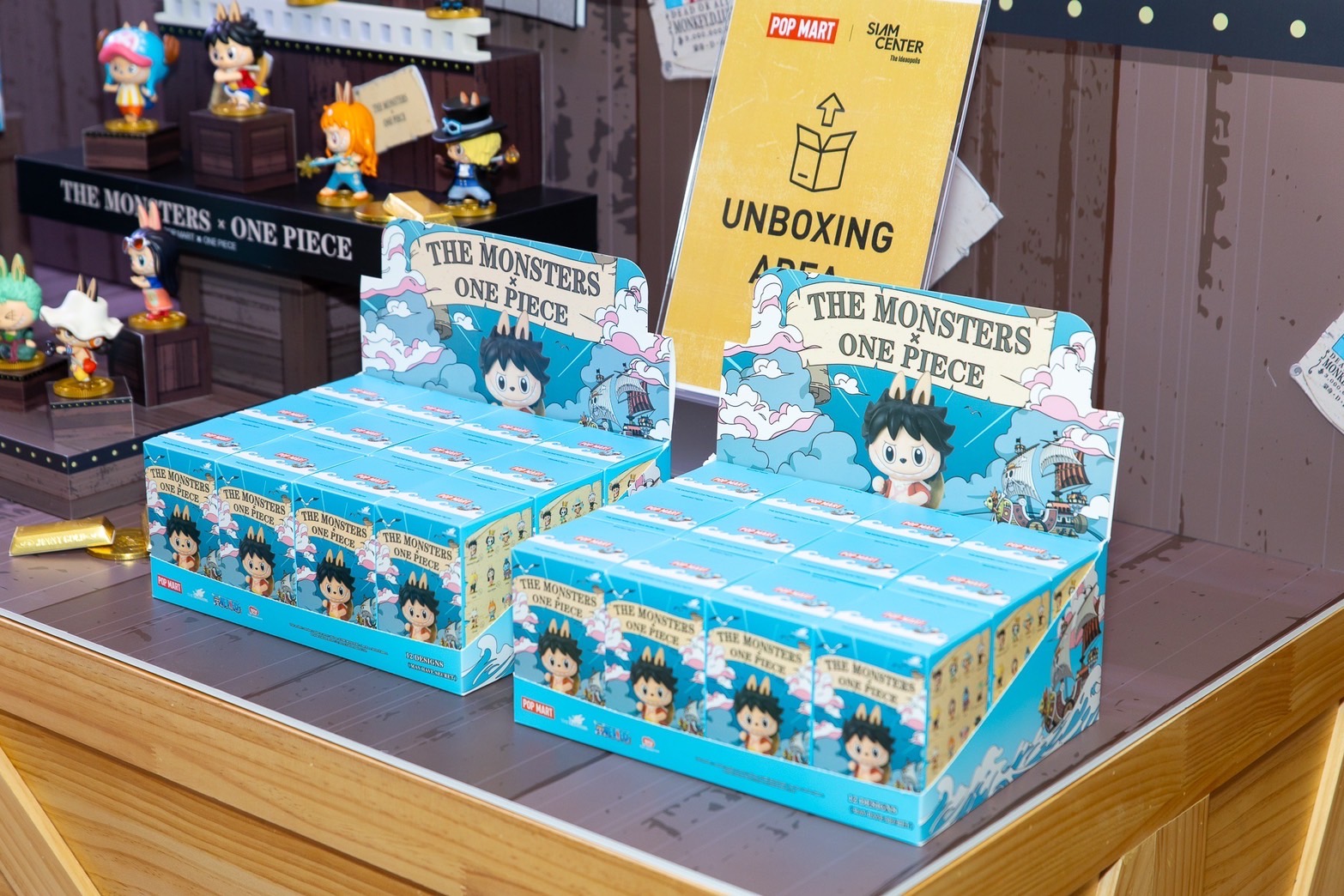 pop mart art toys lababa one piece