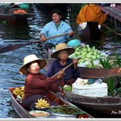 ตลาดน้ำคลองลัดพลี อ.ดำเนินสะดวก