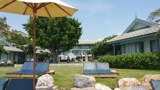 view from ocean beach