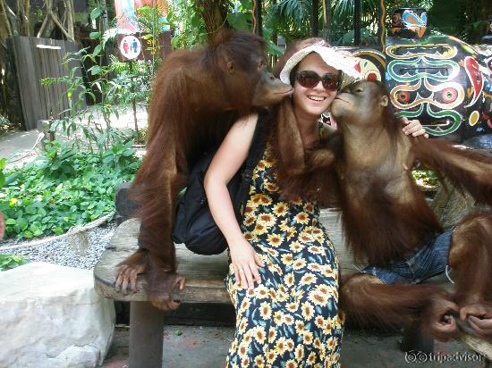Kiss from the gentlemen