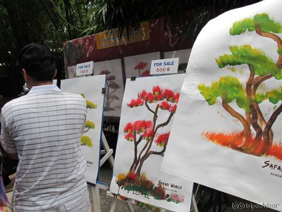 Painting made by elephant