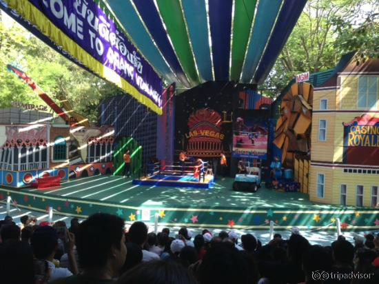 Orangutan show