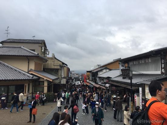 凄い人ですが、景色が凄い良かったです。晴れている時に来れば、京都が一望できる場所ですので1度は行く価値ありです。