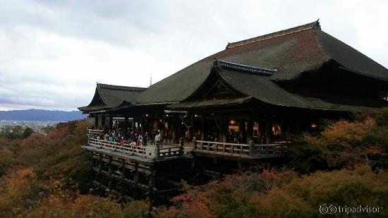 Beautiful temple in fantastic moment.