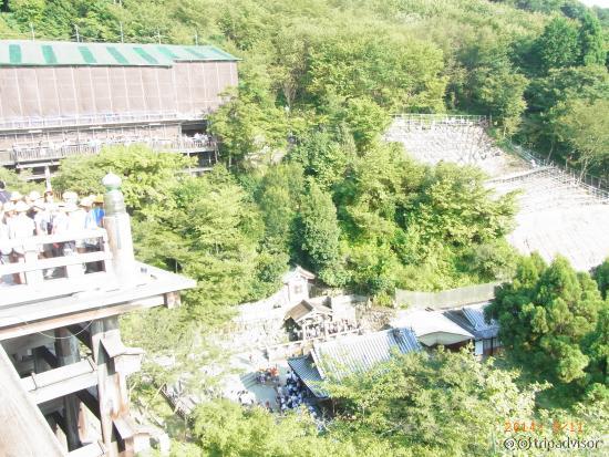 清水の舞台横から