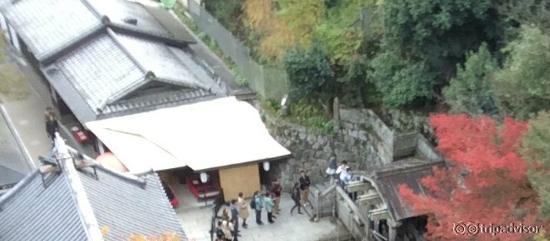 清水寺　上から