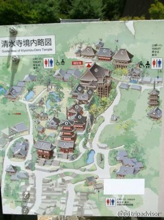 清水寺境内略図