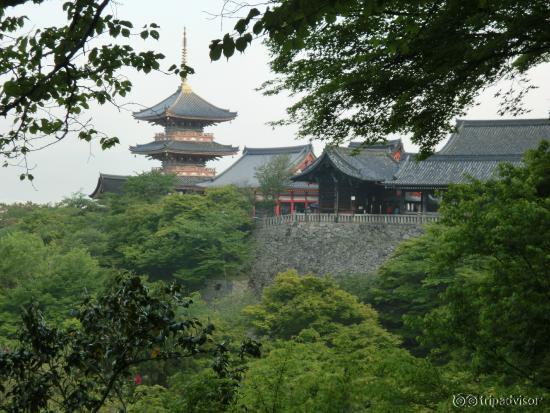 ほとんど無人の清水の舞台