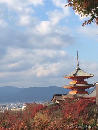 清水寺にて撮影