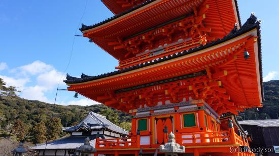 宏伟壮观的清水寺