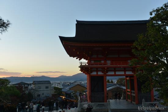 Visitors waiting for sunset shots