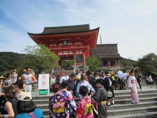 be prepared to walk a bit to reach the temple