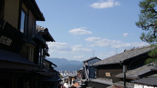 View on the walk up.