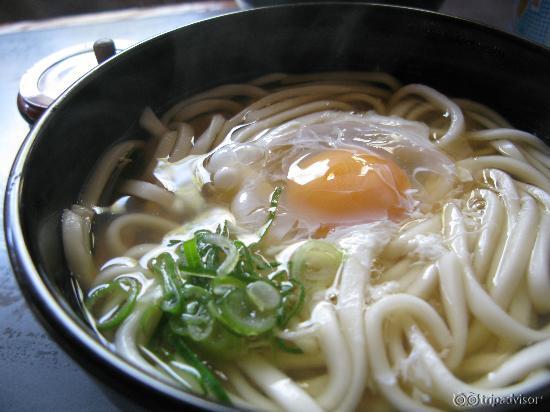 Enjoy the udon in Rokkatei