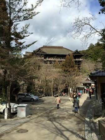 Kiyomizu-dera Temple (further away)