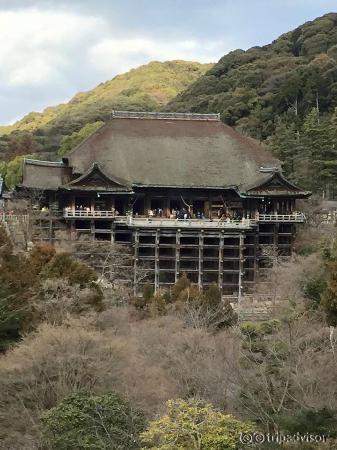 Kiyomizu-dera Temple from the east side