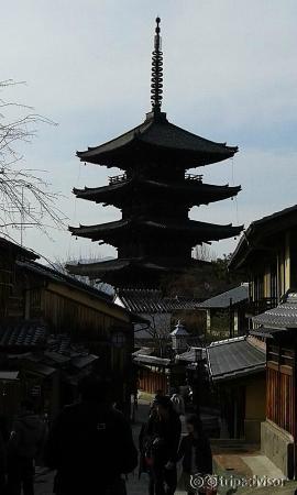 the old pagoda on the way to the temple