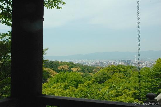 View from the temple