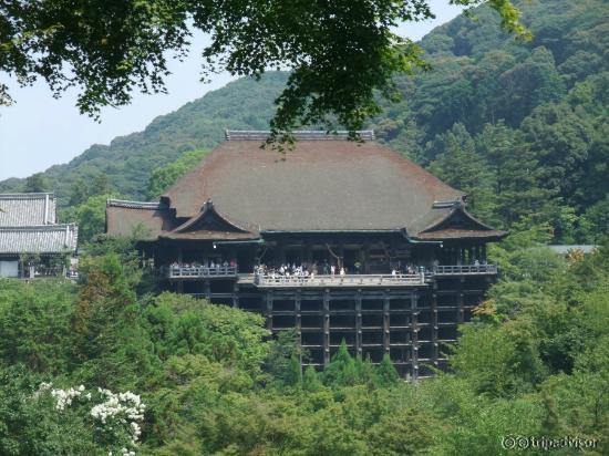 View of Kiyomizu Stage from Far Pagoda