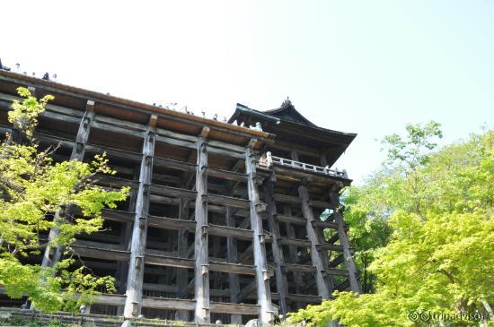 Kiyomizu dera from below