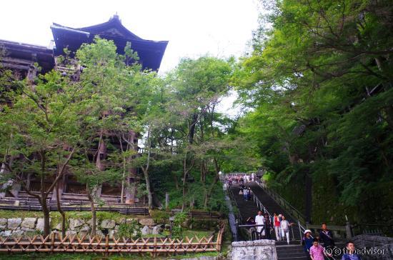 Wooden framework of Kiyomizu-dera Temple