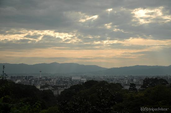 City view from the temple
