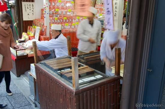 Local snacks in the making