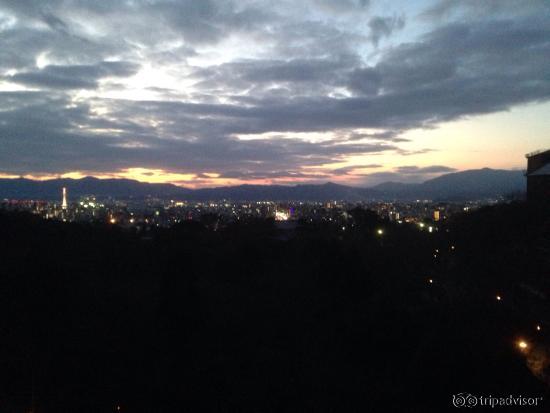 Sky in kiyomizu-dera
