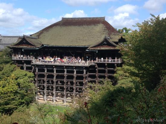 tempio e vista della struttura del palcoscenico