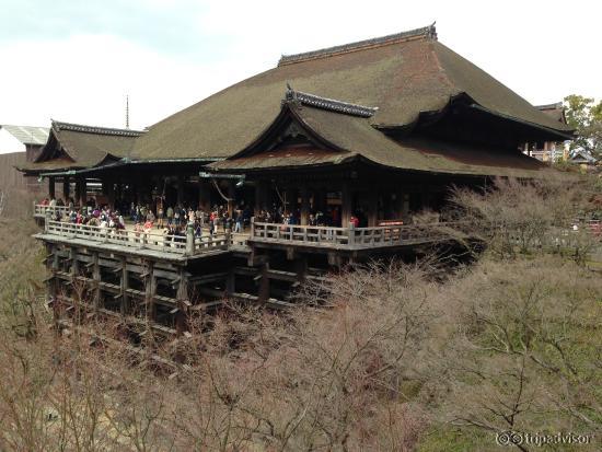 Vue de la terrasse du Kiyomizu-dera