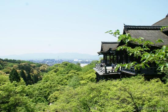 Vista do templo principal