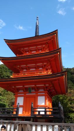 Pagoda em Kiyomizu-dera