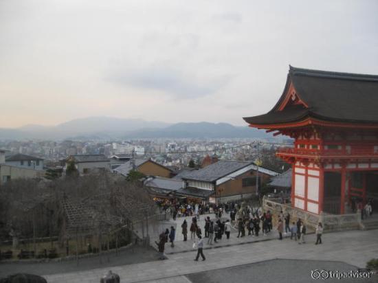 View from front gateway