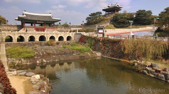 One of the flood gates