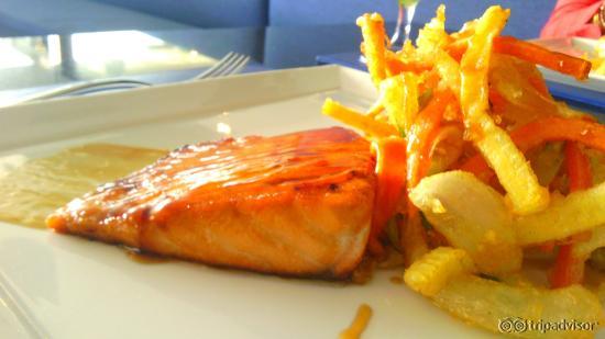 Delicious - Japanese salmon with home made teryiaki sauce