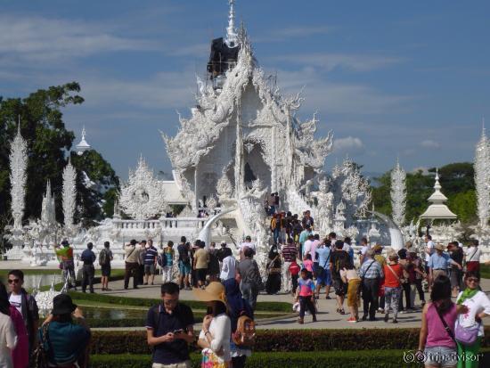 Beautiful, worth seeing. Very busy. Dress code to go inside.