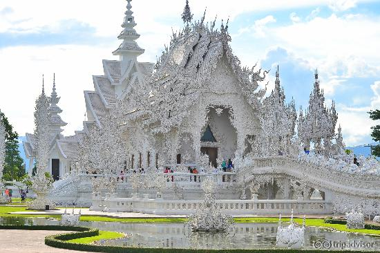 Белый храм в провинции Чанг Рай