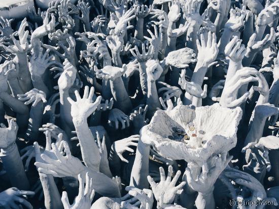 只能前進不能後退的地獄概念