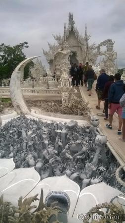 entrance near the white temple
