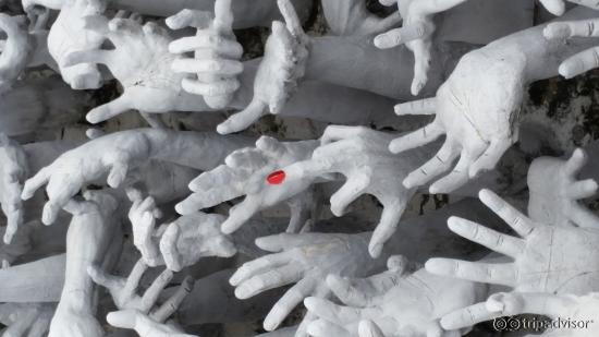 hands asking for help