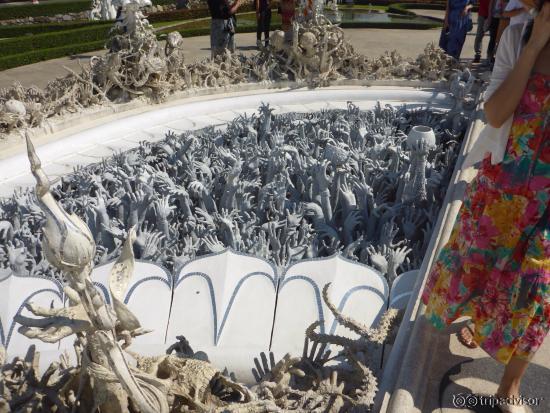 Hands of hell under the bridge