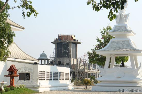 Newer buildings waiting to be decorated